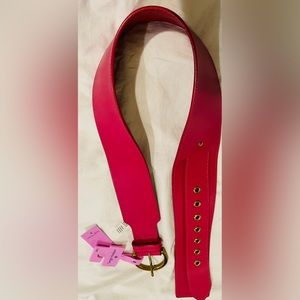 Sergio Hudson for Target Pink Genuine Leather Belt